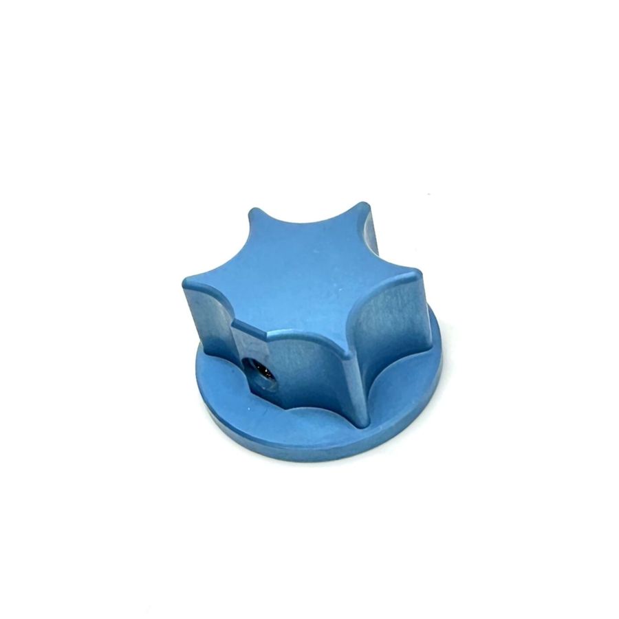 Pokrętło przełącznika zapłonu RBW SKULL blue