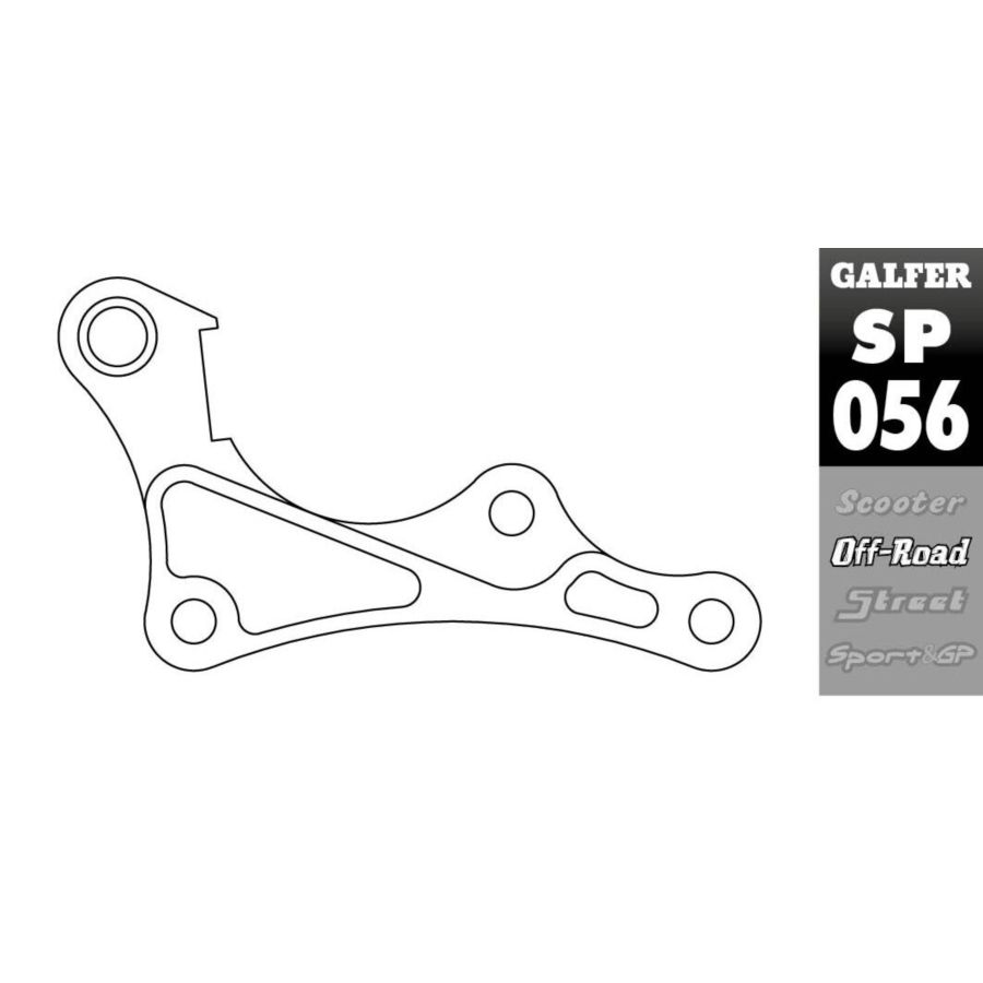 Adapter zacisku hamulcowego GALFER FANTIC XEF 250