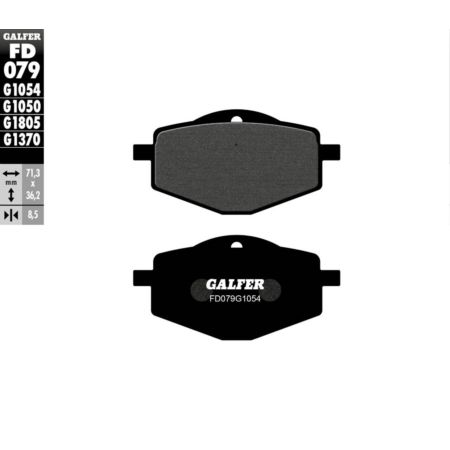 Klocki hamulcowe GALFER CF MOTO 150
