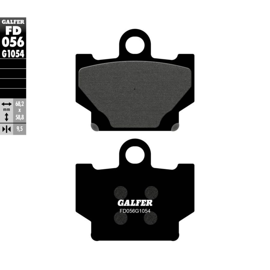 Klocki hamulcowe GALFER YAMAHA SR 250