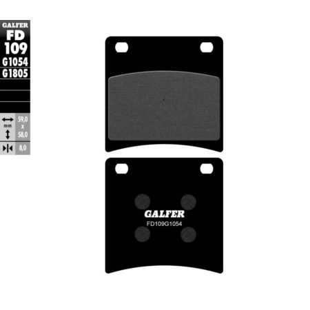 Klocki hamulcowe GALFER SUZUKI GSX 600