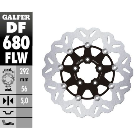 Tarcza hamulcowa GALFER WAVE 292 MM HARLEY 1450