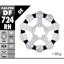 Tarcza hamulcowa GALFER SKULL 260 MM HARLEY 1200