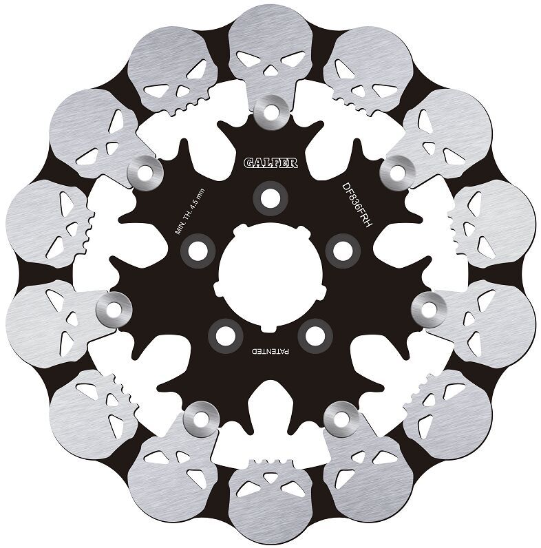 Tarcza hamulcowa GALFER SKULL 300 MM HARLEY 1584