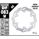 Tarcza hamulcowa GALFER WAVE 256 MM HONDA ADV 350