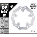 Tarcza hamulcowa GALFER WAVE 260 MM APRILIA SR 300