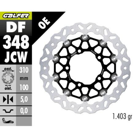 Tarcza hamulcowa GALFER FLOATECH 310 MM SUZUKI
