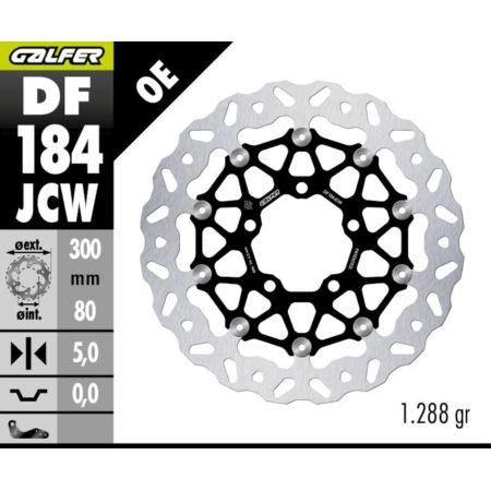 Tarcza hamulcowa GALFER FLOATECH 300 MM KAWASAKI