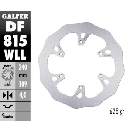 Tarcza hamulcowa GALFER WAVE 240 MM BETA EVO 250