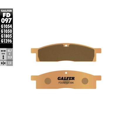 Klocki hamulcowe GALFER OFF ROAD YAMAHA YZ 65