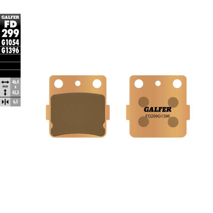 Klocki hamulcowe GALFER OFF ROAD HONDA ATC 200