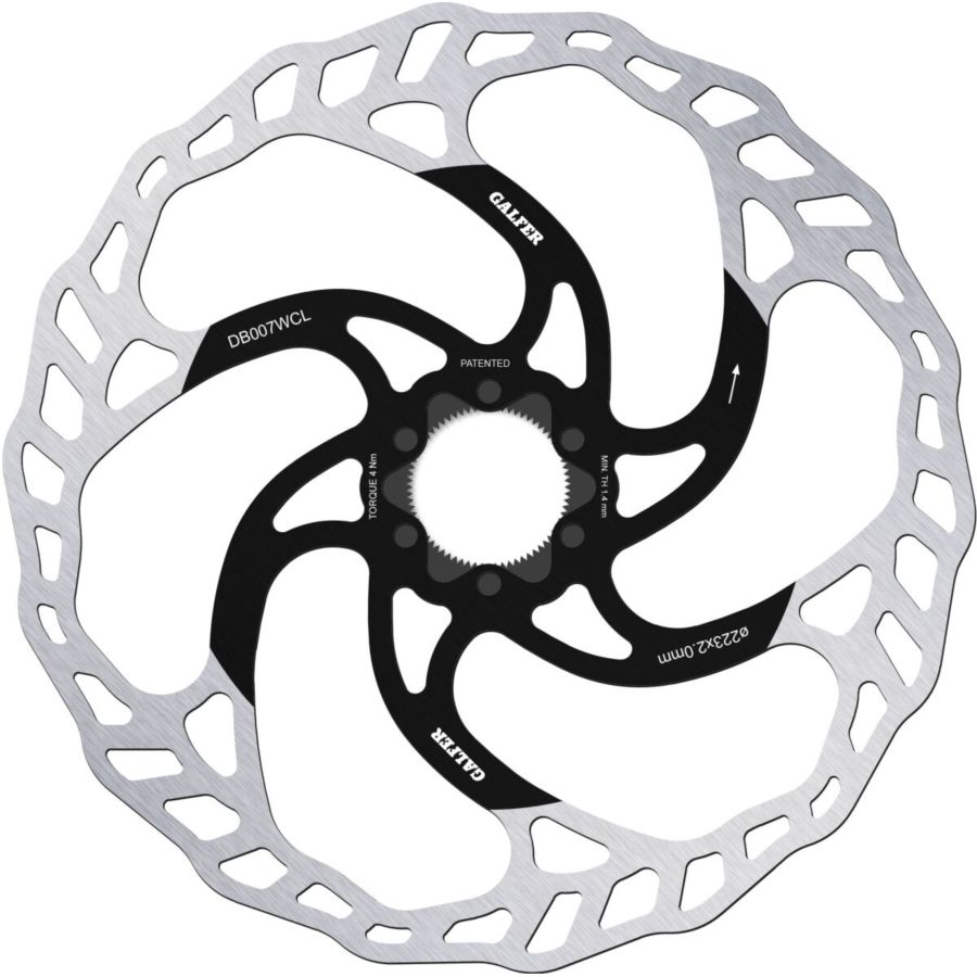 Tarcza hamulcowa GALFER WAVE 223 MM