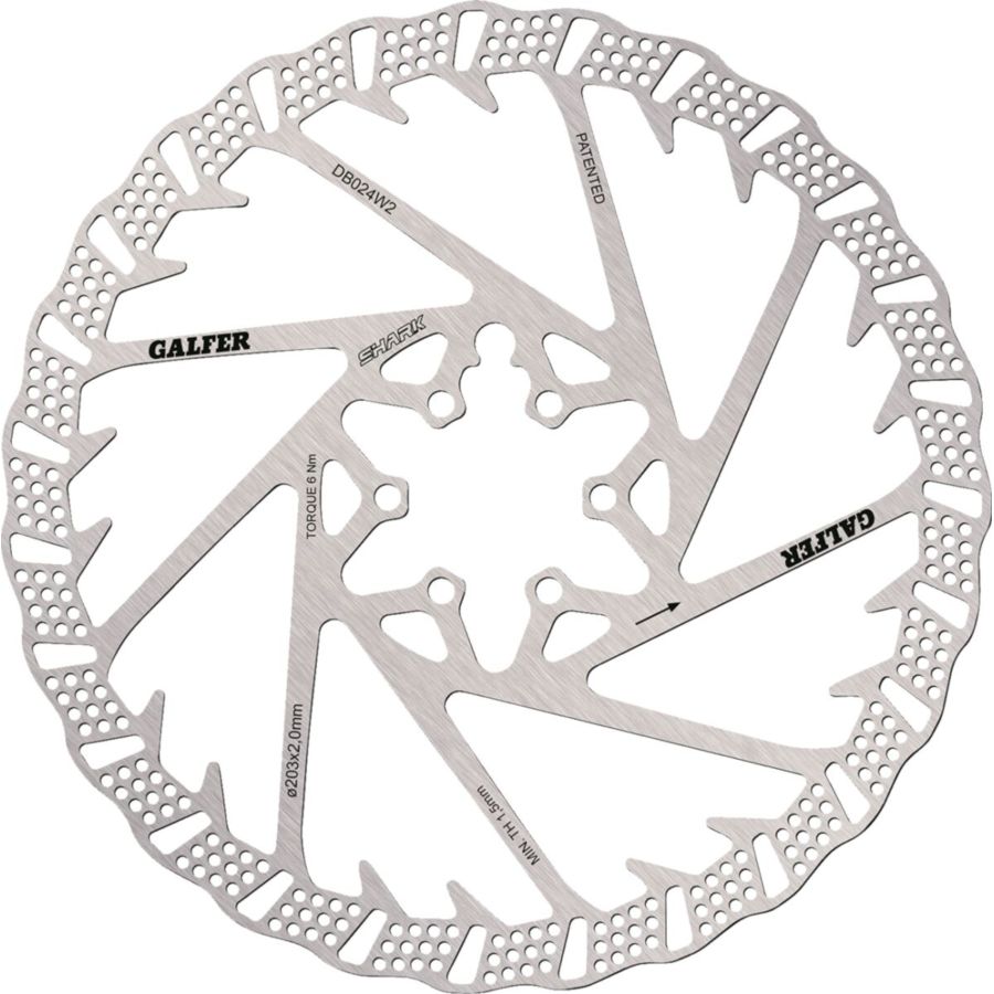 Tarcza hamulcowa GALFER SHARK 203 MM