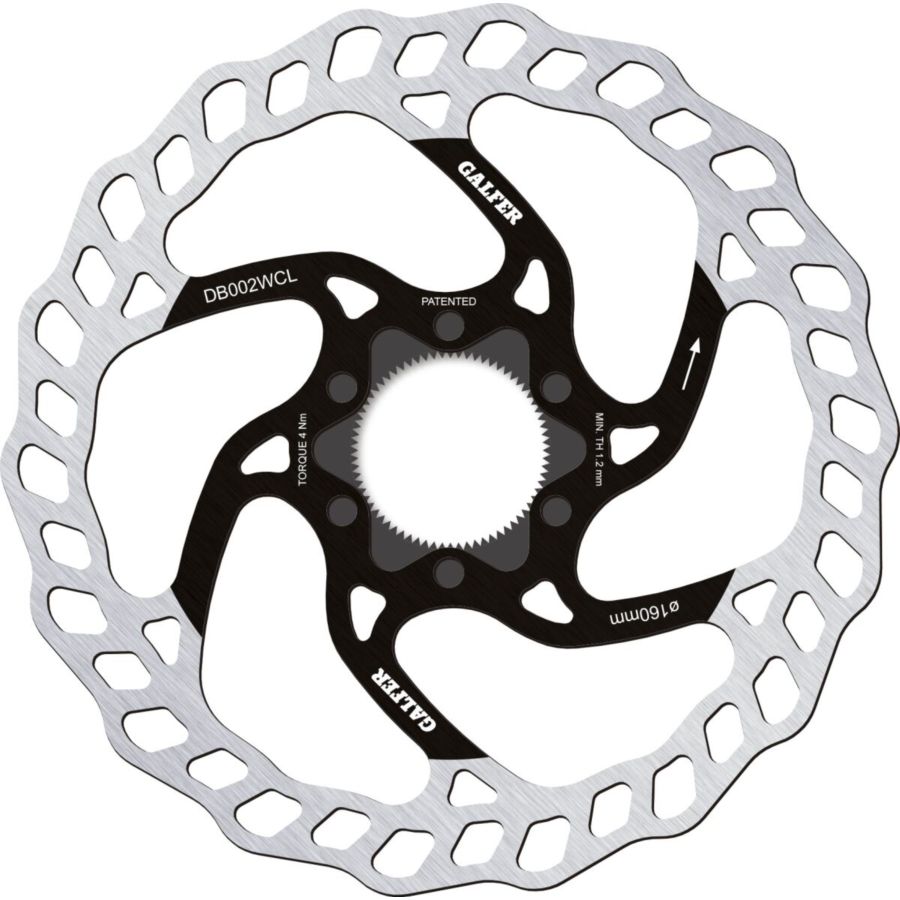 Tarcza hamulcowa GALFER WAVE 160 MM