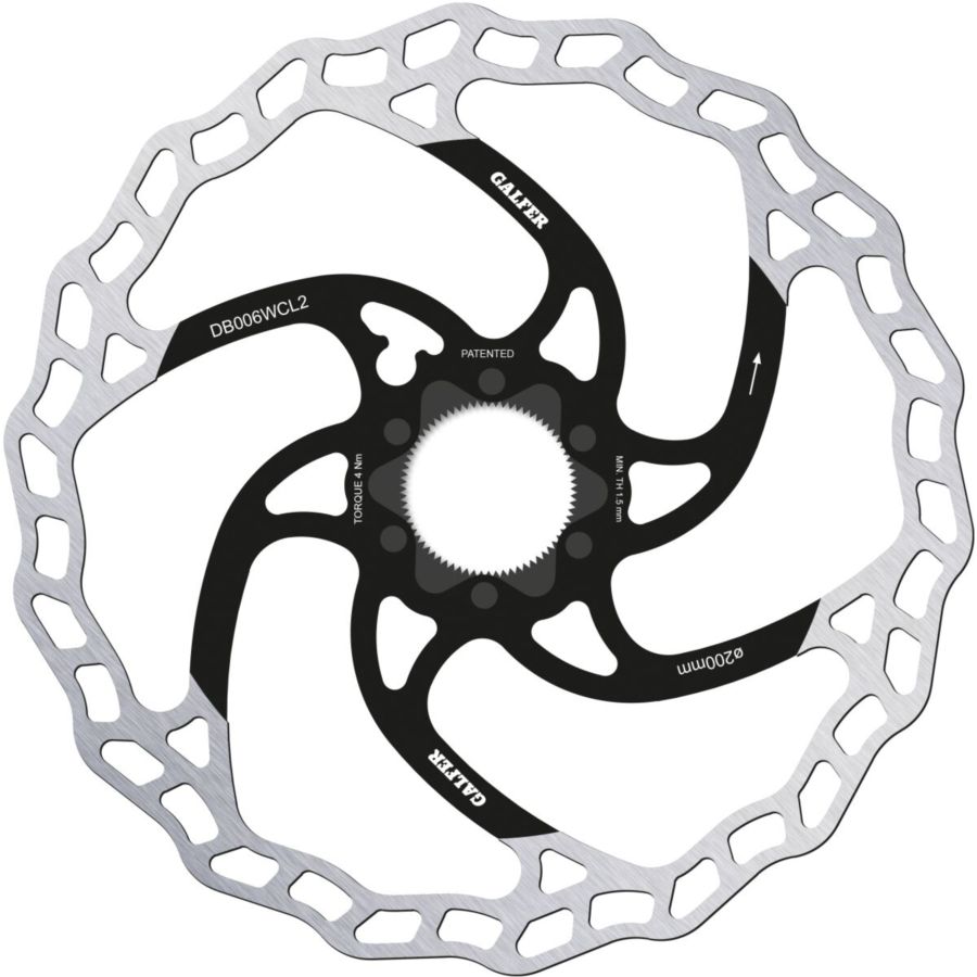 Tarcza hamulcowa GALFER WAVE 200 MM