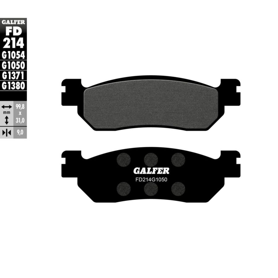 Klocki hamulcowe GALFER SCOOTER BENELLI BN 302