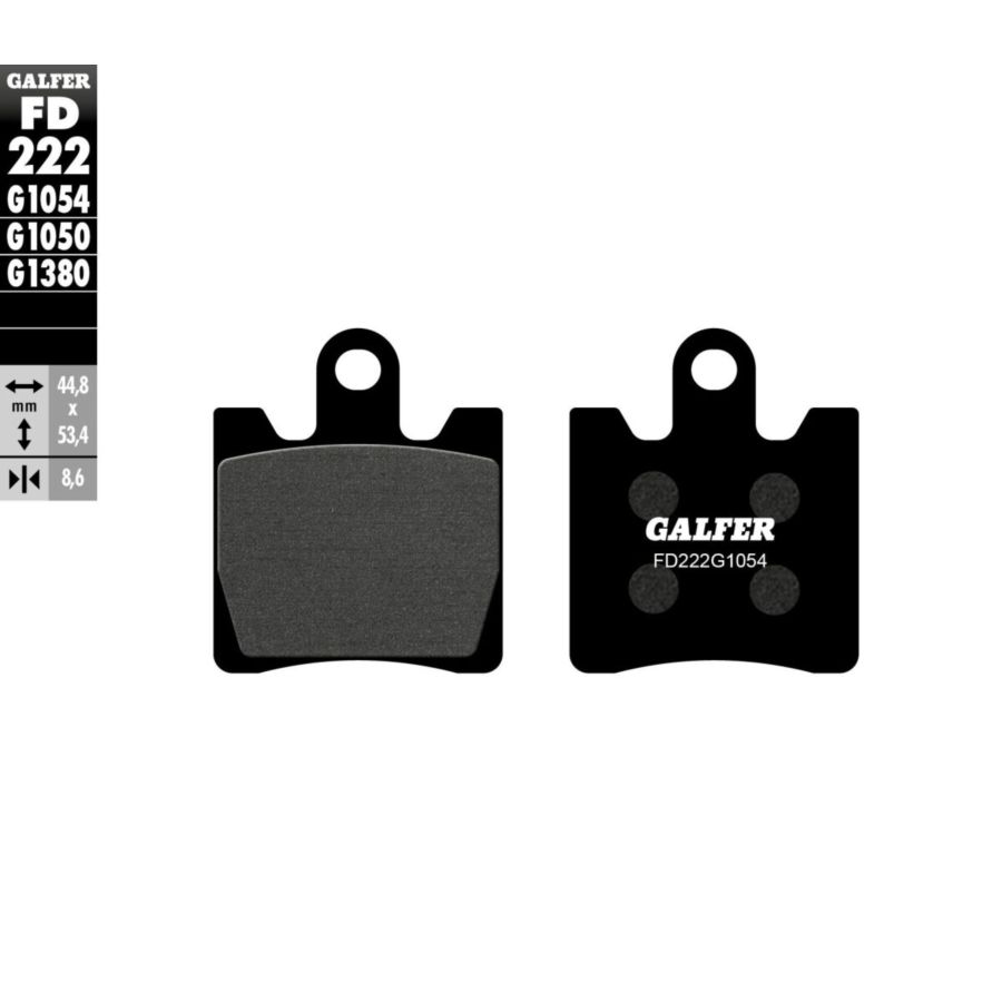 Klocki hamulcowe GALFER DAELIM S2 125