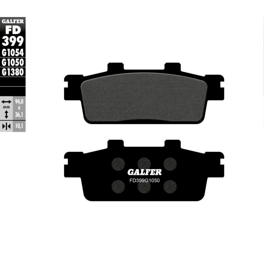 Klocki hamulcowe GALFER SCOOTER DAELIM S3 125