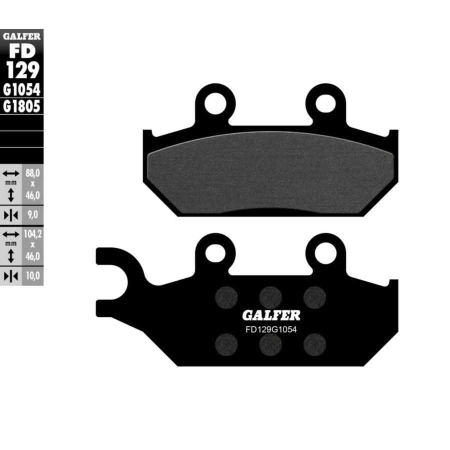 Klocki hamulcowe GALFER CAGIVA CANYON 600