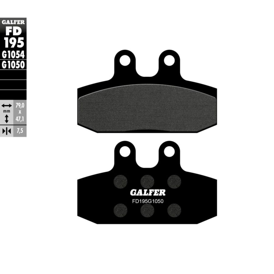 Klocki hamulcowe GALFER HONDA CA 125