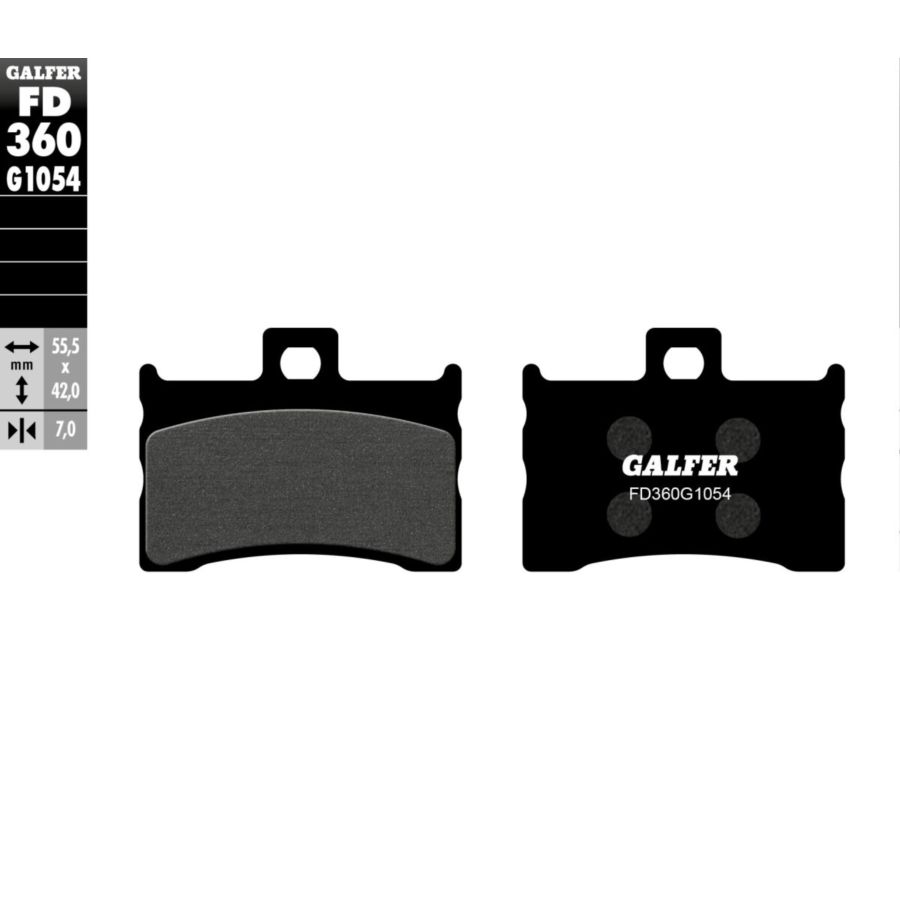 Klocki hamulcowe GALFER METRAKIT GP 50