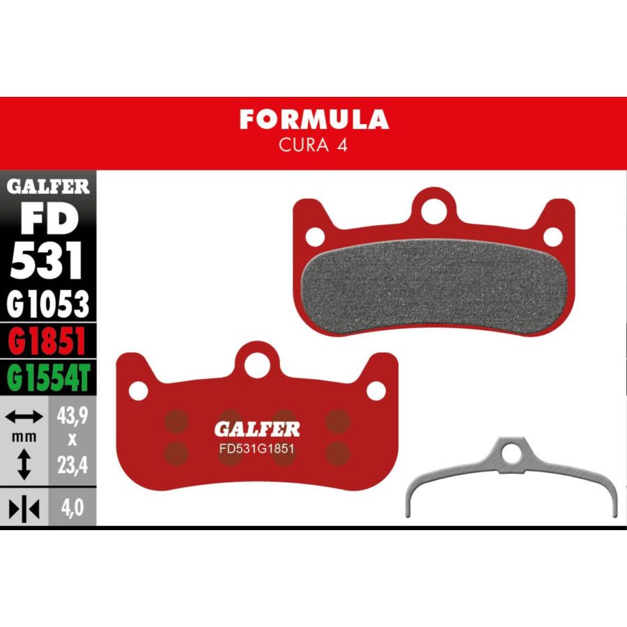 Klocki hamulcowe GALFER ADVANCED