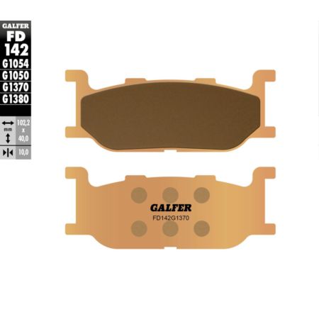 Klocki hamulcowe GALFER CF MOTO 250