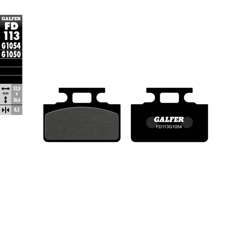 Klocki hamulcowe GALFER HONDA NSF 250