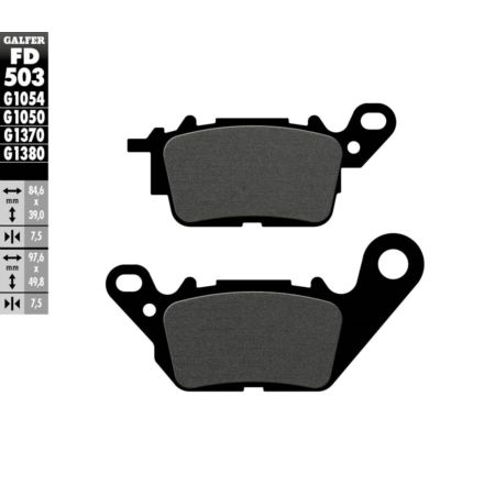 Klocki hamulcowe GALFER SCOOTER YAMAHA G 125