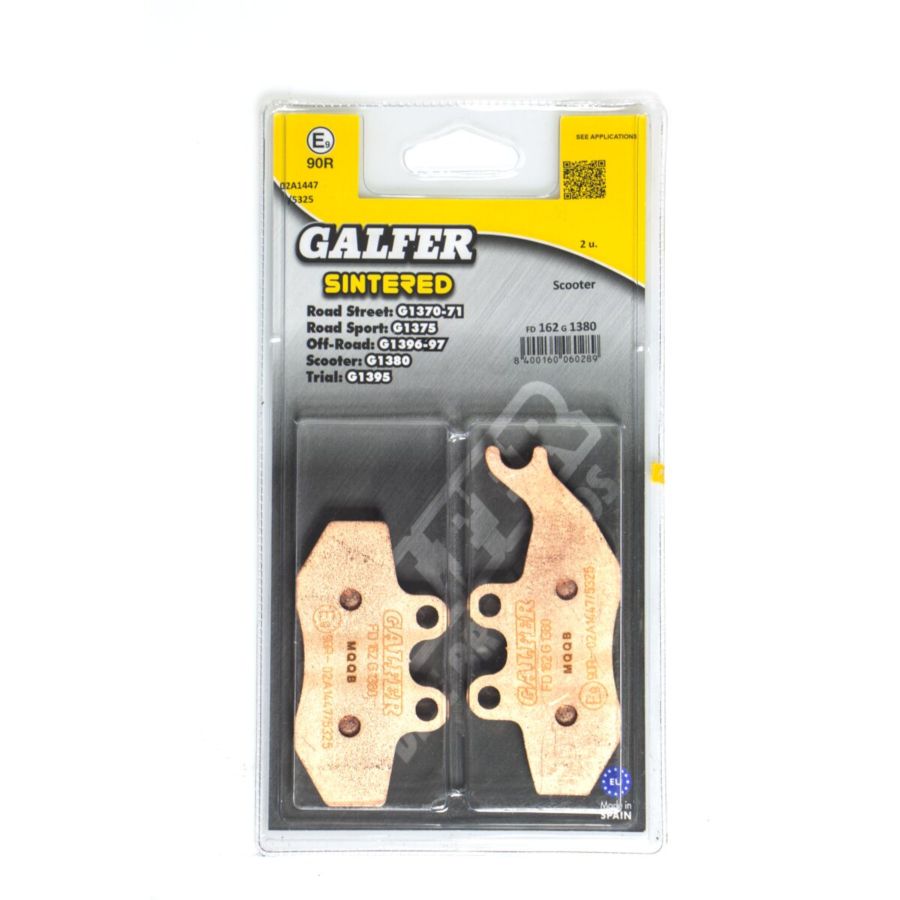 Klocki hamulcowe GALFER SCOOTER AJP PR4 125