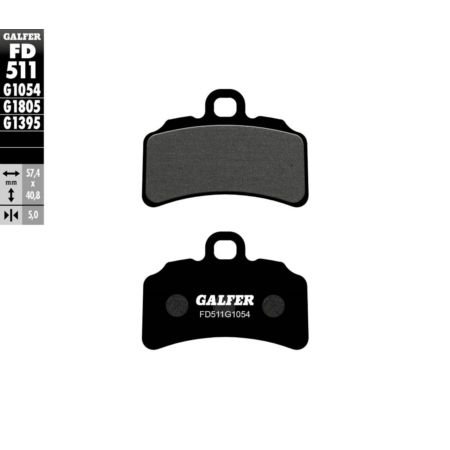 Klocki hamulcowe GALFER BETA EVO 125
