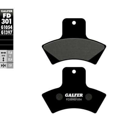 Klocki hamulcowe GALFER POLARIS BIG 250