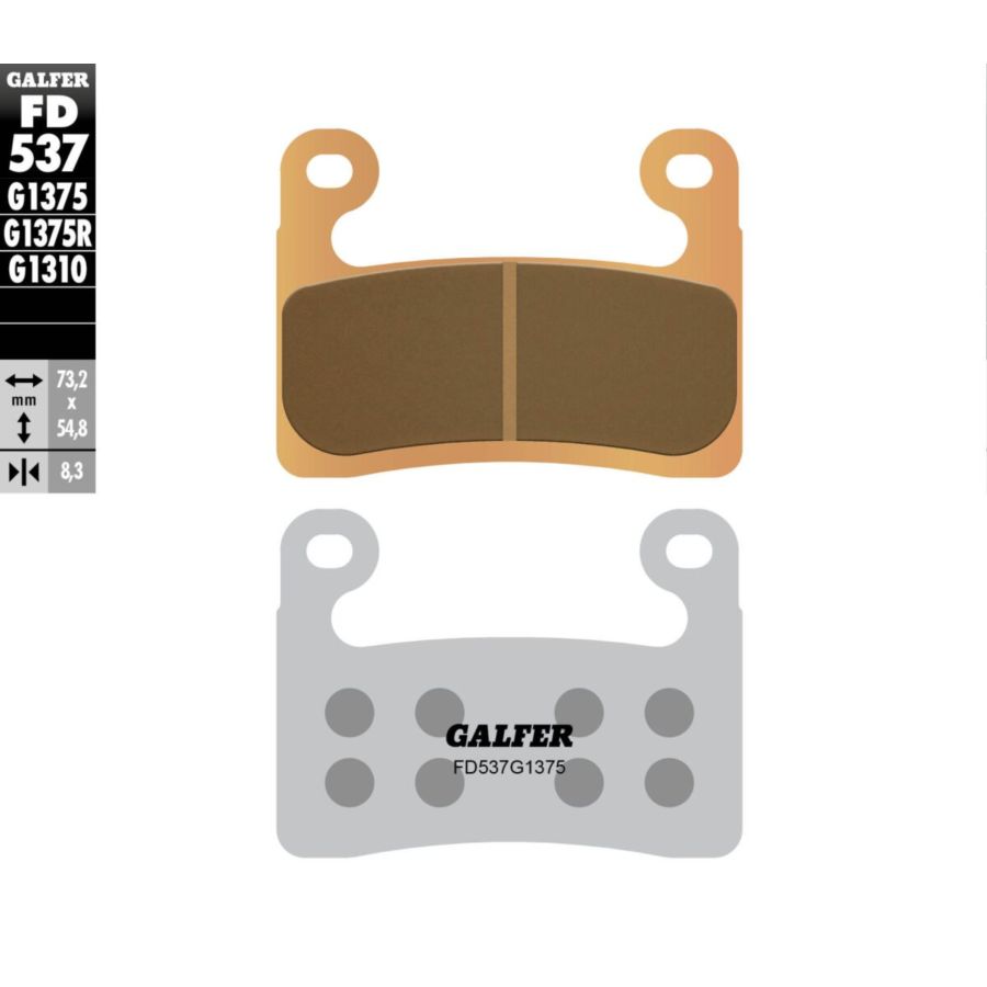 Klocki hamulcowe GALFER SPORT BMW R 1250