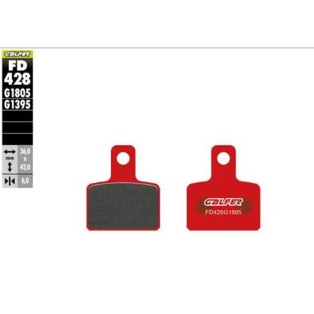 Klocki hamulcowe GALFER BETA EVO 125