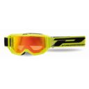 Gogle PRO GRIP 3300 VISION FLUO YELLOW MIRROR RED