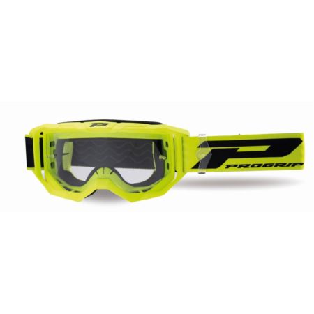 Gogle PRO GRIP 3300 FLUO YELLOW MIRROR CLEAR