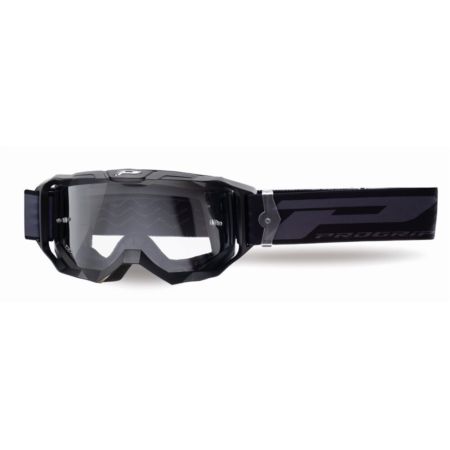 Gogle PRO GRIP 3300 MATT BLACK MIRROR CLEAR
