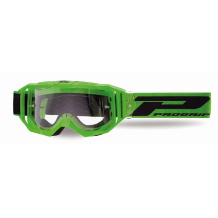 Gogle PRO GRIP 3300 MATT GREEN MIRROR CLEAR