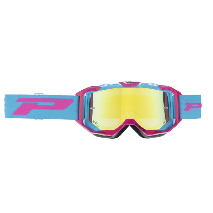 Gogle PRO GRIP 3300 LIGHT BLUE MIRROR YELLOW