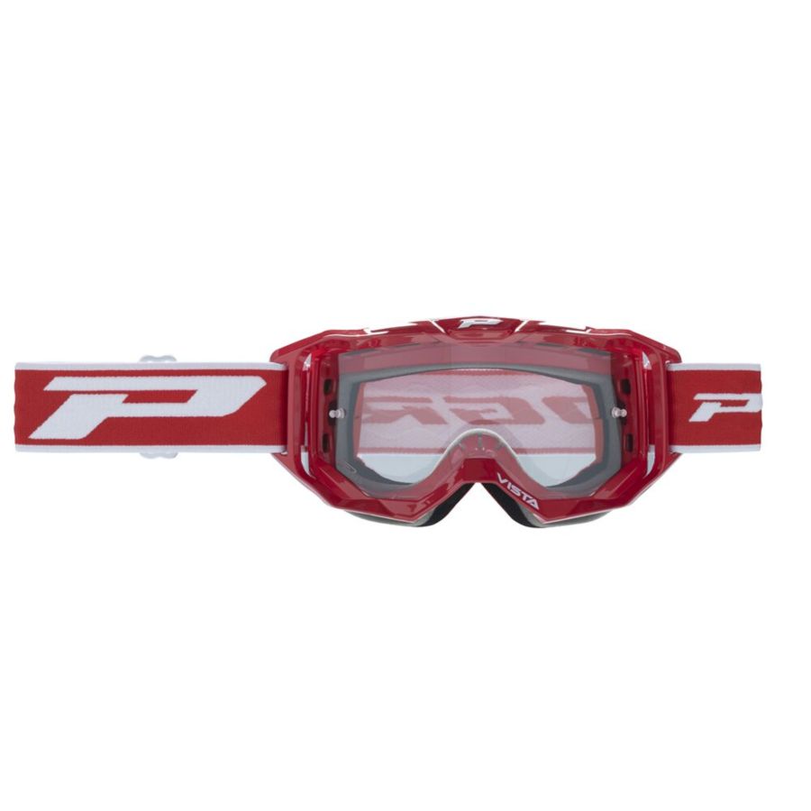 Gogle PRO GRIP 3300 RED MIRROR CLEAR
