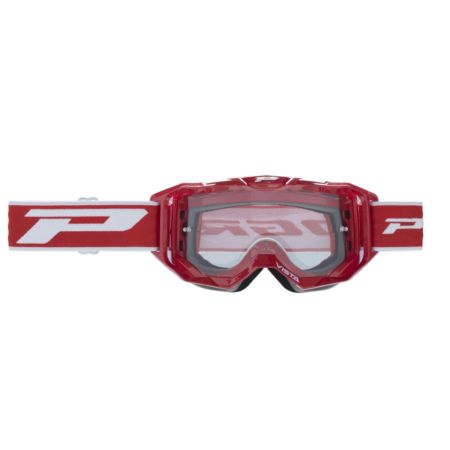 Gogle PRO GRIP 3300 RED MIRROR CLEAR