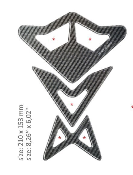 Osłona zbiornika ONEDESIGN 210 X 153 MM