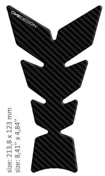 Osłona zbiornika ONEDESIGN 213 X 123 MM