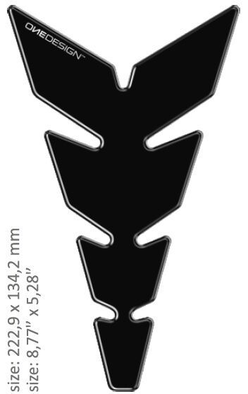 Osłona zbiornika ONEDESIGN 222 X 134 MM