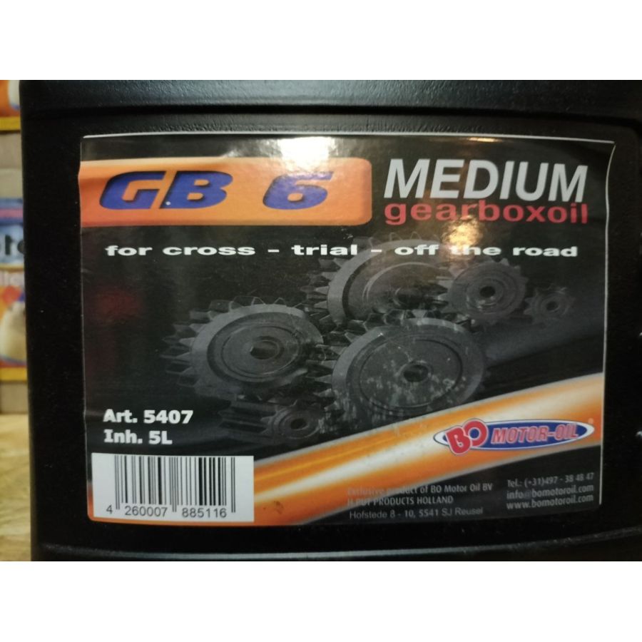 OLEJ DO SKRZYNI BIEGÓW BO GB6 MEDIUM 5L