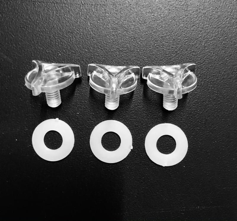 Zestaw śrub kasku AIROH WRAAP / WRAAAP