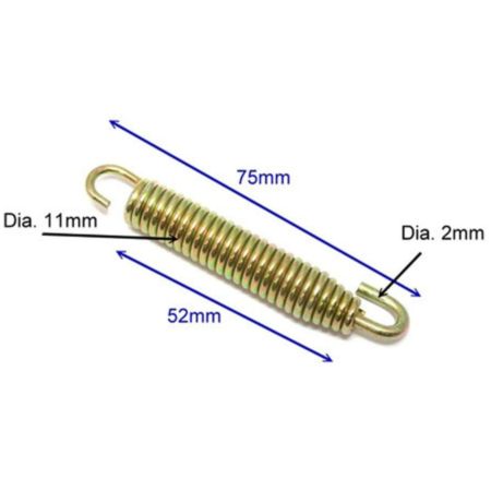Sprężyny do wydechu JMT 75mm 4szt