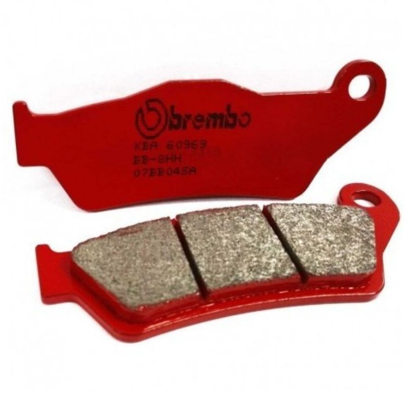 Klocki hamulcowe BREMBO KH447 Sinter Road czerwone