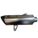 Tłumik AKRAPOVIC ss/carbon x-max 300 II GATUNEK