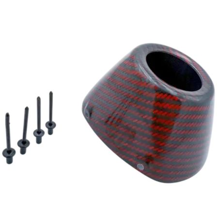 Końcówka/Zaślepka FMF 4.1 Carbon-RED